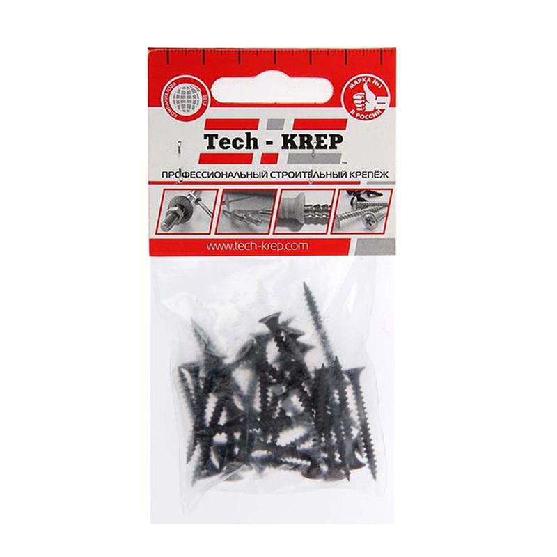 Саморез гипсокартон-металл 3.5х35 (пакет) (уп.30шт) Tech-Krep/Zitar 102379