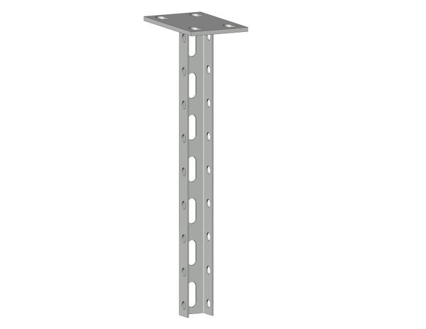 Кронштейн потолочный одинарный 1200мм 2мм HDZ EKF kpo1200-HDZ