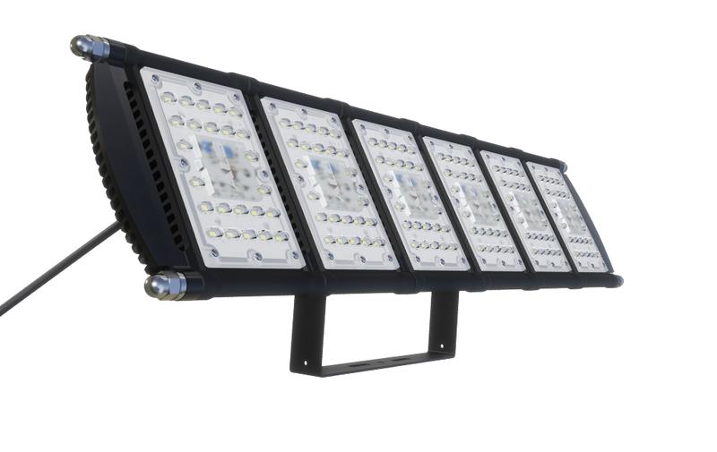 Прожектор LED ДО 29-240-013 D4 240Вт 5000К КСС_К/Г IP67 Carbon ALB F3002