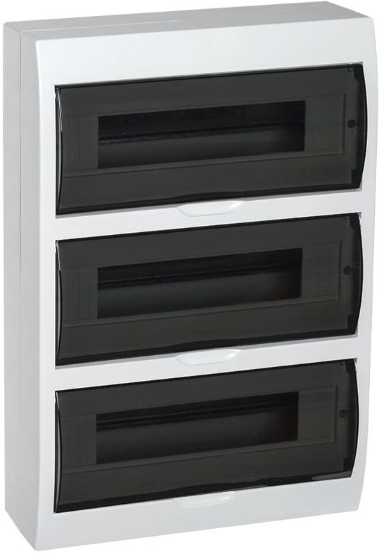 Корпус навесной ЩРН-Пк-45 Krepta 3 IP41 пластик. бел. IEK MKP12-N-04-45-41