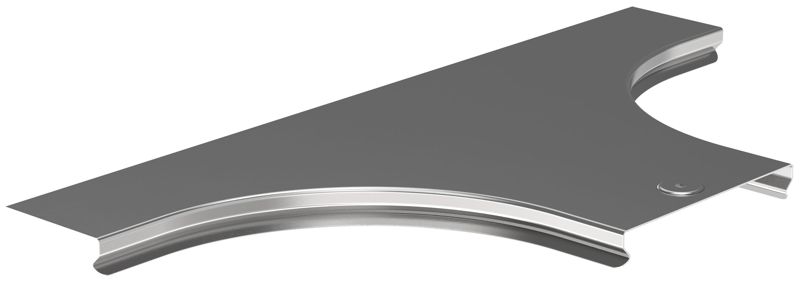 Крышка отвода T-образ. плавн. тип Г01 ESCA 100мм IEK COT01D-0-100-08