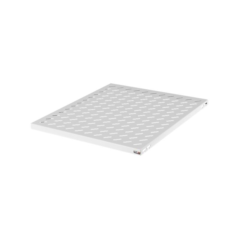 Полка стационарная 482х550мм для шкафа Г=800мм крепеж в компл. сер. NIKOMAX TLK-SHFS-2-550-GY