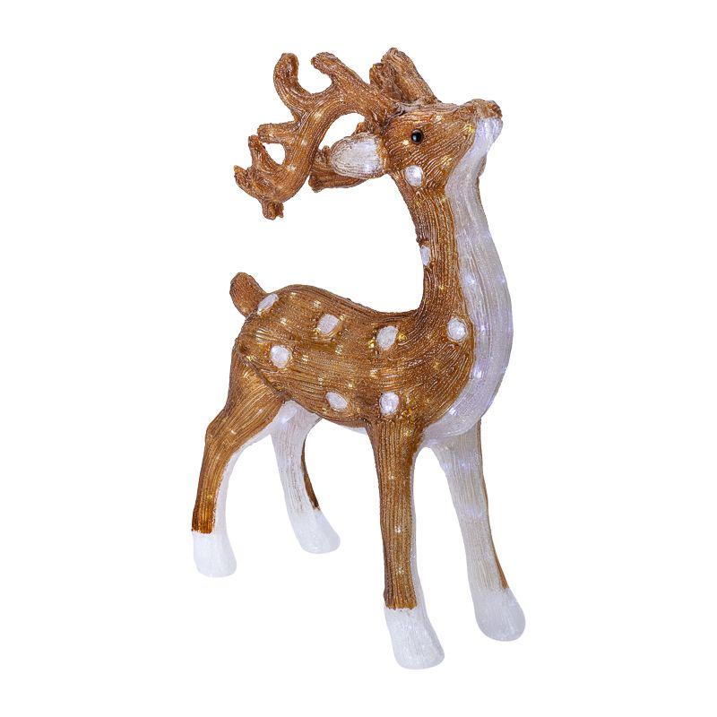 Фигура светодиодная акриловая "Пятнистый олень" 50х25х75см 5Вт IP65 понижающ. трансф. в компл. Neon-Night 513-281