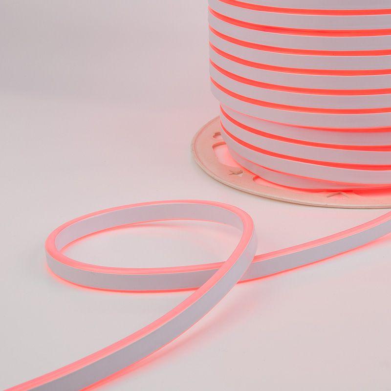 Шнур светодиодный гибкий неон LED SMD 8х16мм 120LED/м двустор. красн. (уп.100м) Neon-Night 131-092