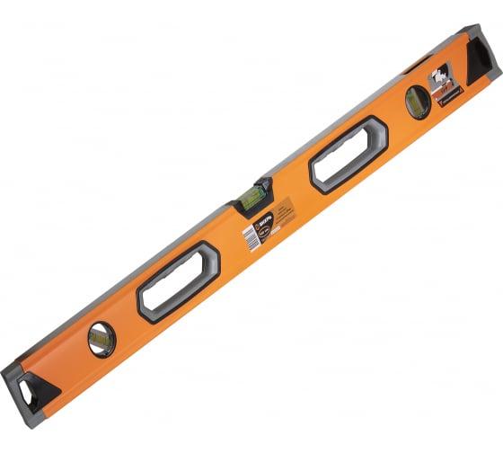 Уровень алюминиевый "Усиленный" 800мм 3 глазка (1 зеркальный) 2 комп.рукоятки Вихрь 73/11/4/11