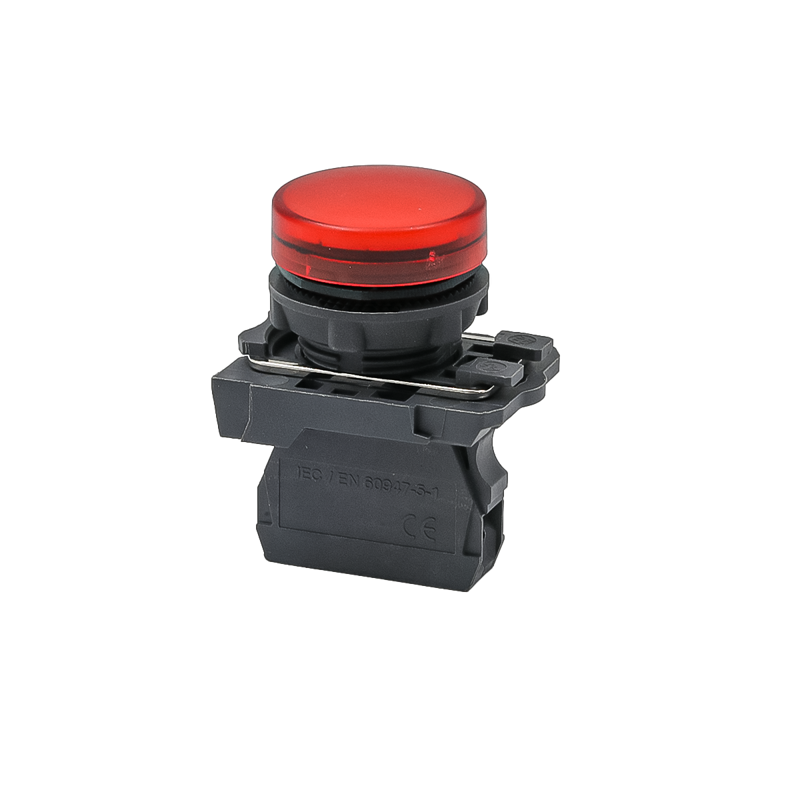 Лампа сигнальная 220В AС/DC IP65 пластик MTB5-AV743 красн. ОВЕН 137300