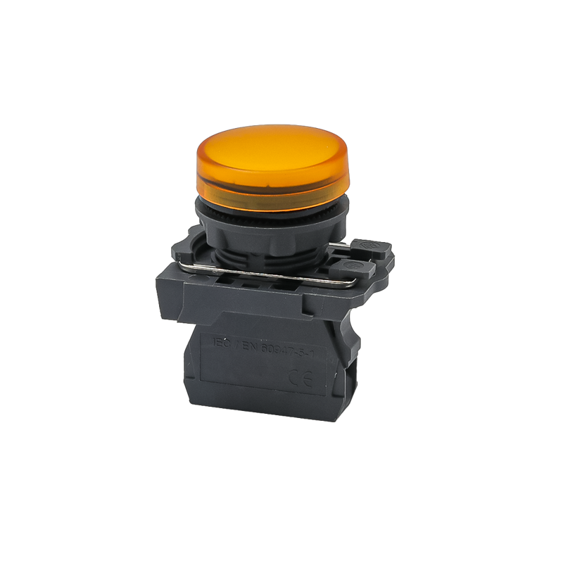 Лампа сигнальная 220В AС/DC IP65 пластик MTB5-AV753 желт. ОВЕН 137301