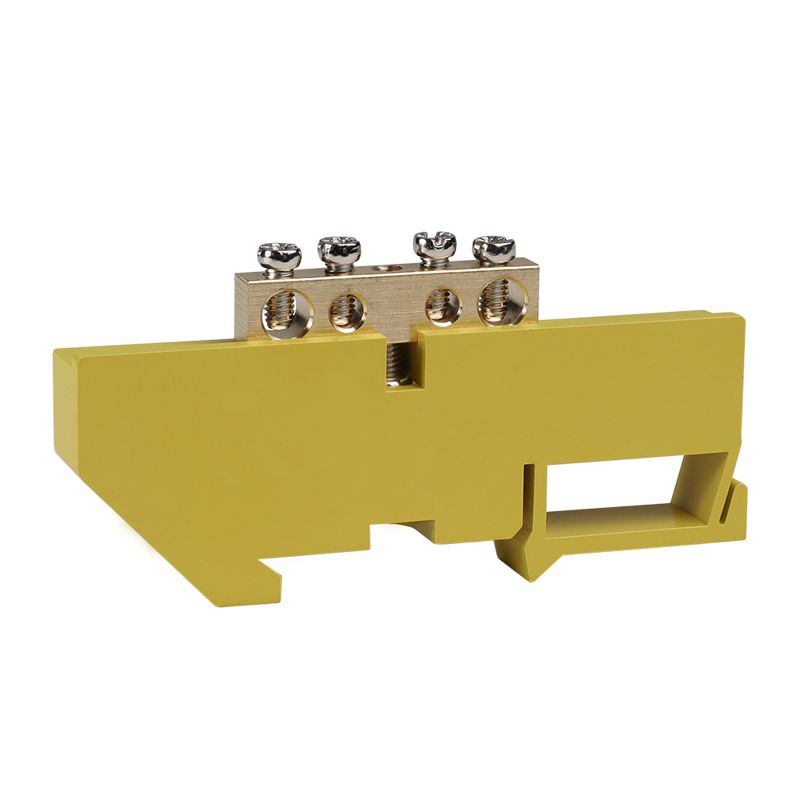 Шина нулевая с изолятором OptiKit BB-D-PE-DIN-4-6х9 желт. КЭАЗ 277853