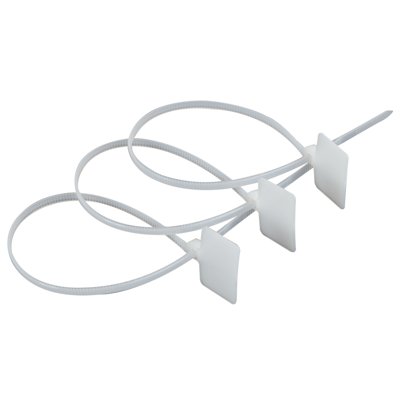 Хомут с площадкой OptiKit CT-M-N-3.0х200 бел. (уп.100шт) КЭАЗ 278332