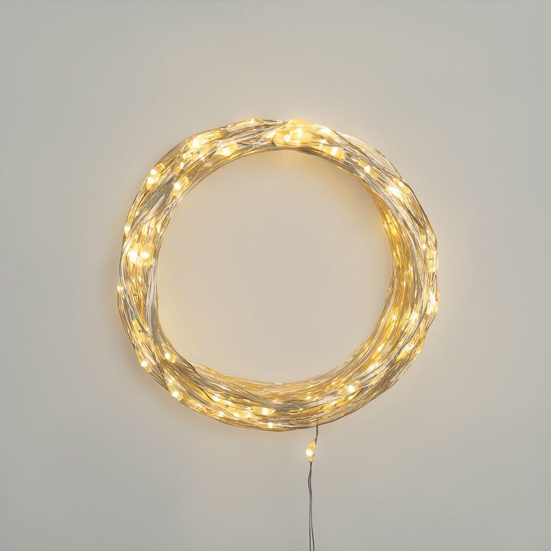 Гирлянда светодиодная "Роса" 30м 300LED тепл. бел. 3.6Вт IP44 с трансф. Neon-Night 303-216