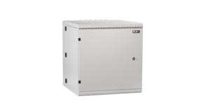 Шкаф настенный двухсекционный 19дюйм 6U метал. дверь промышл. IP55 Ш600хВ370хГ600мм сер. NIKOMAX TWM-066060-M-GY