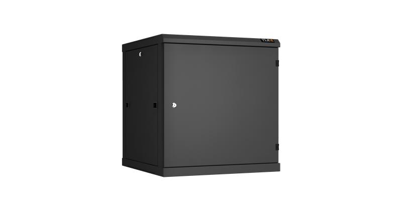 Шкаф настенный разборный 19дюйм 12U метал. дверь Ш600хВ636хГ600мм 2 пары монтажных направляющих черн. NIKOMAX TWC-126060-R-M-BK