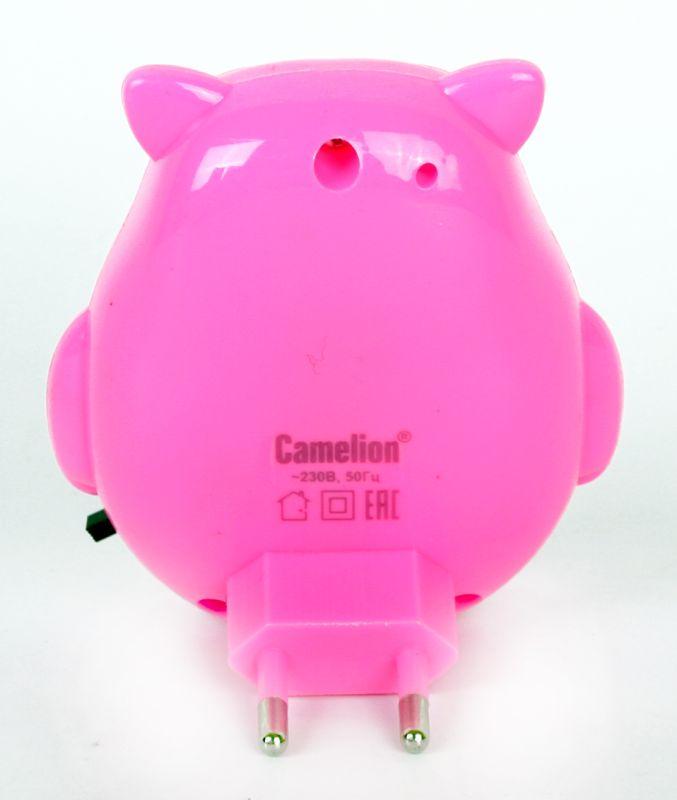 Светильник светодиодный NL-243 "Сова" 220В ночник с выкл. Camelion 14263