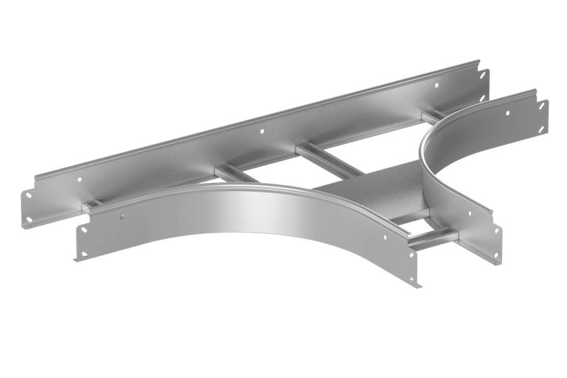Ответвление Т-образное для кабельных лотков лестничного типа