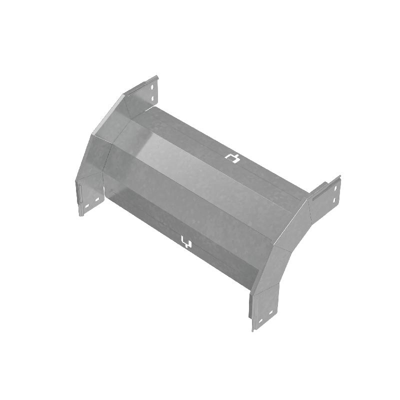 Угол для лотка вертикальный внешний 90град. 500х80 сталь "ПЛЮС" VLplus90-80-500 INOX304 КМ PL5647