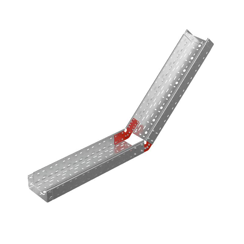 Комплект соединителей шарнирных для лотка с бортом H=80мм "ПЛЮС" SH2plus INOX304 КМ PL6506