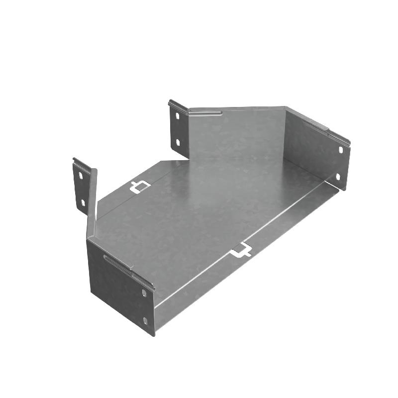 Переходник для лотка центральный 100х200-400 "ПЛЮС" PDplus100-200-400-C INOX304 КМ PL5939