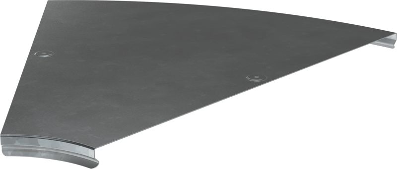 Крышка угла плавного 45град. тип Г01 ESCA 600мм HDZ IEK CPG01D-0-45-600-08-HDZ