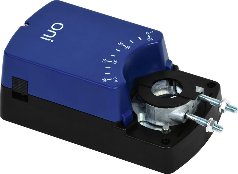 Привод заслонки 40Нм 24В AC/DC рег. 0-10В/4-20А без пруж. ONI ODA-40-M-024-N-A