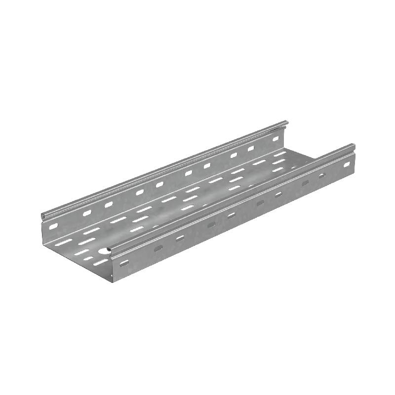 Лоток листовой перфорированный 150х50 L3000 сталь 1мм "Стандарт ПЛЮС" LPEplus50-150-1.0-3000 INOX304 КМ PL5115