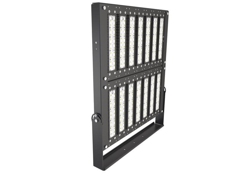 Светильник светодиодный LAD LED R500-14-120-6-700L 700Вт 5000К IP67 104419лм 230В КСС типа "Д" крепление на лире сер. ЛАДзавод LADLED14LS6700L