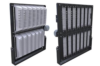 Светильник светодиодный LAD LED R500-14-W-6-700L 700Вт 5000К IP67 96663лм 230В КСС типа "Ш" крепление на лире сер. ЛАДзавод LADLED14W6700L