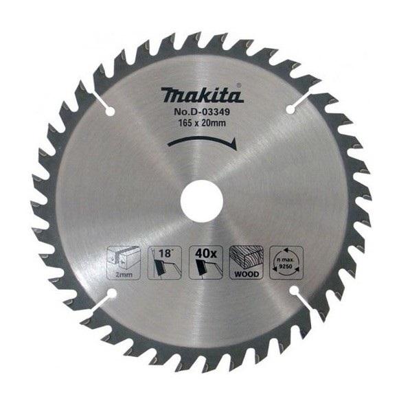 Диск пильный по дереву 165х20х2х24T Makita D-45886