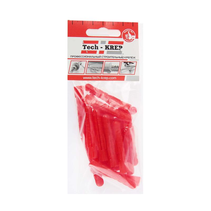 Дюбель распорный 8х50 тип Т трехсегментный (пакет) (уп.20шт) Tech-Krep/Zitar 112956