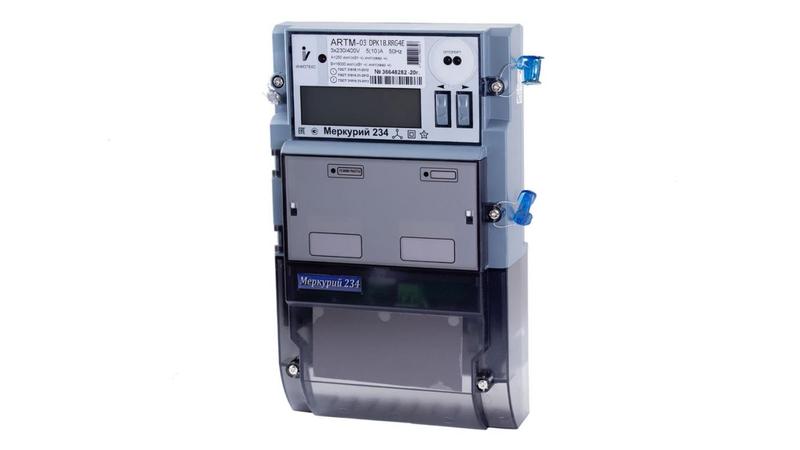 Счетчик Меркурий 234 ARTM2-00 DPK2BR.RRE 3ф 5-10А класс точн. 0.2S/1.0 многотариф. Моск. вр. Инкотекс М0000051380