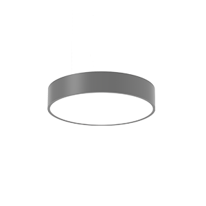 Светильник светодиодный COSMO 600x115 32Вт 4000К накладной с опаловым рассеив. RAL7045 сер. муар VARTON V1-R0-70502-20000-2003240