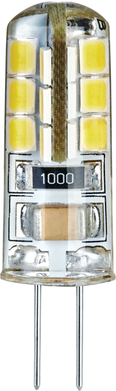 Лампа светодиодная 14 009 NLL-S-G4-2.5-230-6.5K 2.5Вт прозрачная 6500К холод. бел. G4 210лм 220-240В Navigator 14009