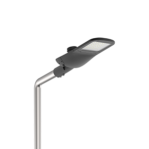 Светильник светодиодный Tornado Plaza 50Вт 4000К 1..10В NEMA уличный крепление на консоль RAL9005 черн. муар VARTON V1-S1-90506-40U34-6605040