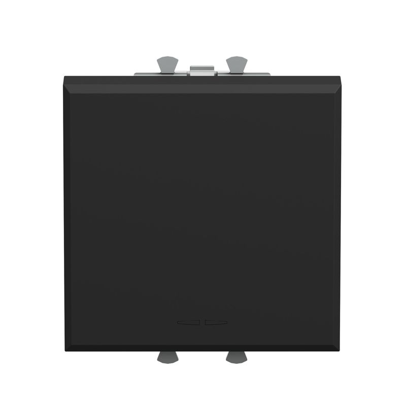 Инвертор модульный 1-кл. 2мод. Avanti "Черный матовый" DKC 4412122