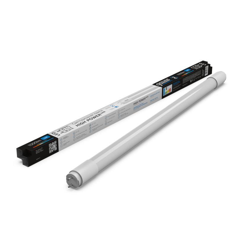 Лампа светодиодная Elementary 12Вт трубчатая 6500К холод. бел. G13 1000лм стекло GAUSS 93032