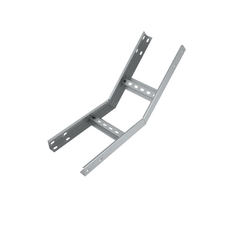 Угол для лотка вертикальный внутренний лестн. 45град. 600х100 сталь 1.2мм "Быстрый монтаж" LNLS45-100-600-1.2 HD КМ LO19028