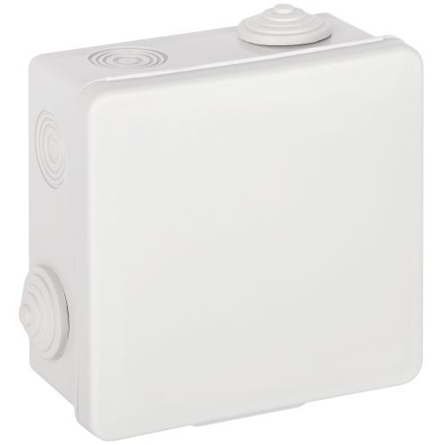 Коробка распаячная ОП КОР 100х100х50мм с гермовводами 8 входов IP54 Эра Б0037441