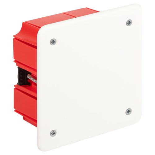 Коробка распаячная KRP 92х92х45мм для полых стен саморез. пласт. лапки крышка IP20 Эра Б0047261