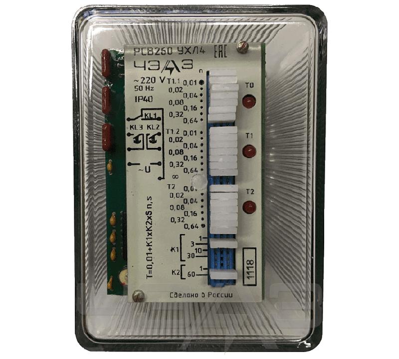 Реле времени РСВ-260 100В AC ЧЭАЗ A8119-77134627