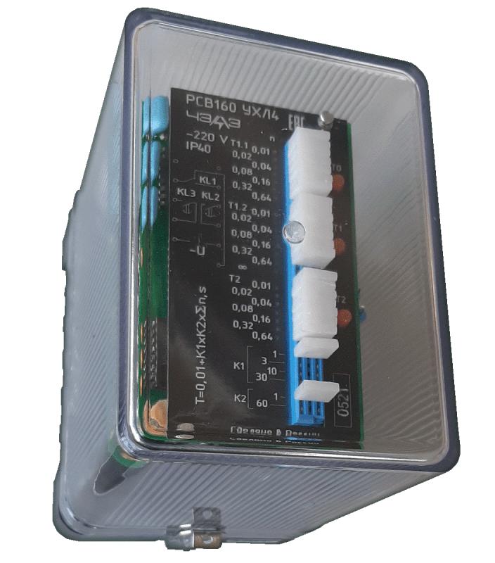 Реле времени РСВ-160 220В DC задн. присоед. ЧЭАЗ A8119-77134511