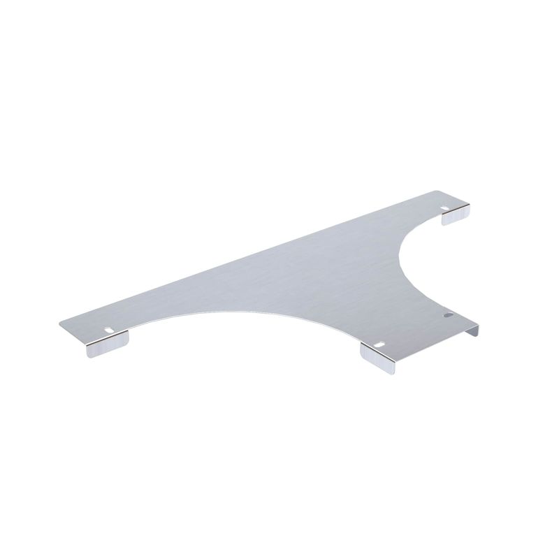 Крышка на ответвитель универсальный с основанием 300 1.2мм в компл. с крепеж. элементами цинк-ламель DKC SKFN300KZL