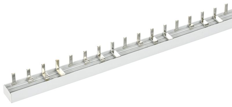 Шина соединительная PIN (штырь) 4п 63А луженые (дл.1м) IEK YNS21-4-063-N