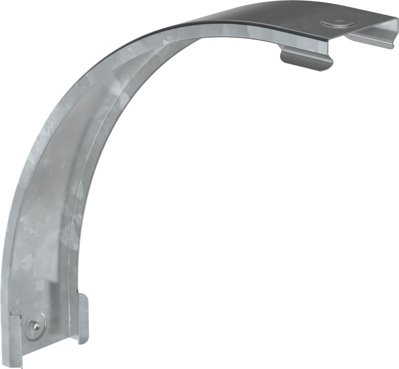 Крышка угла плавного 90град. тип В20 ESCA 80мм HDZ IEK CPV41D-0-90-080-08-HDZ