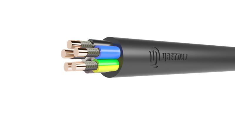Кабель ППГнг(А)-FRHF 5х4 ОК (N PE) 0.66кВ (м) Цветлит 00-00141106
