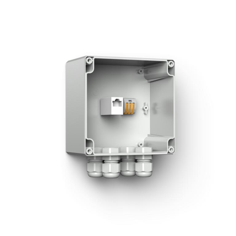 Коробка распределительная для коммутации цепей питания и линий связи IP66/IP67 122х120х70мм КР-1.4000 Тахион 40121