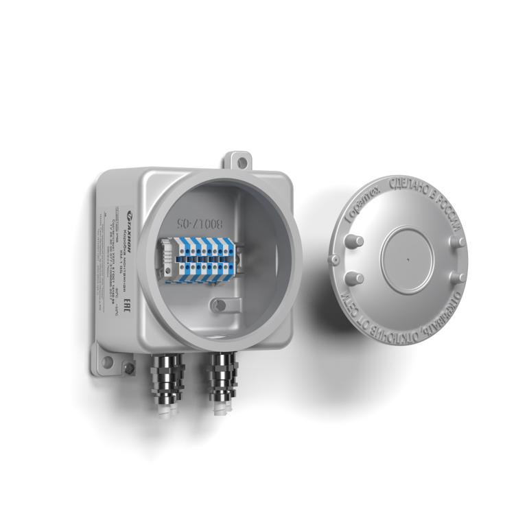 Коробка монтажная взрывозащ. (оболочка) 1ExdIICT5Gb IP66 260х175х130мм КМ-1 ВБ Тахион 14001