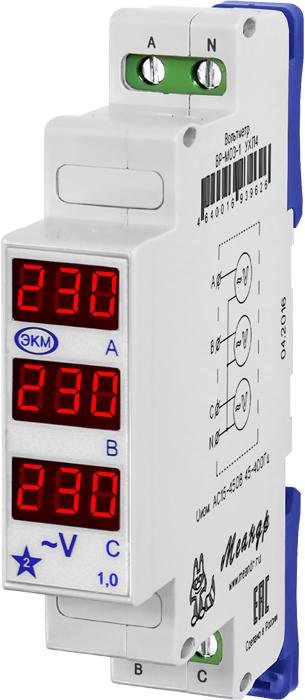 Вольтметр цифровой ВР-М03-1 АС20-450В 400Гц УХЛ4 (спец.) Меандр A8302-16934502