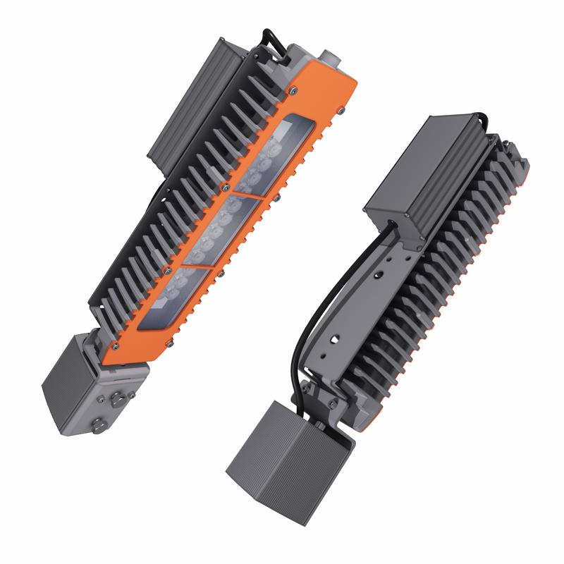 Светильник светодиодный взрывозащ. LAD LED R320-1-60G-36AC-30K Ex 35Вт 5000К IP66 3955лм 36В КСС типа "Г" консольное крепление бел. ЛАДзавод LADLED160G36AC30KEX