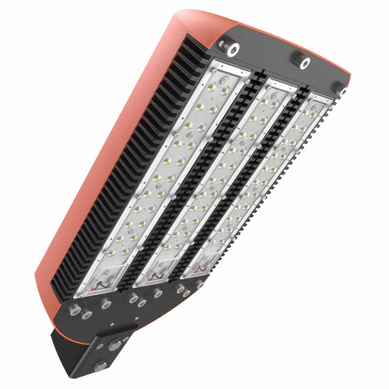 Светильник светодиодный взрывозащ. LAD LED R500-3-120-12-105K 2Ex 105Вт 5000К IP65 16401лм 12-24В КСС типа "Д" консольное крепление бел. ЛАДзавод LADLED3LS12105K2EX