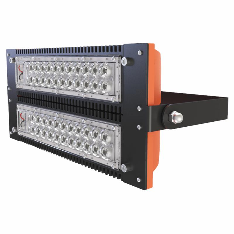 Светильник светодиодный взрывозащ. LAD LED R500-2-30-36-70L 2Ex 70Вт 5000К IP65 10367лм 36В КСС типа "Г" крепление на лире бел. ЛАДзавод LADLED2303670L2EX