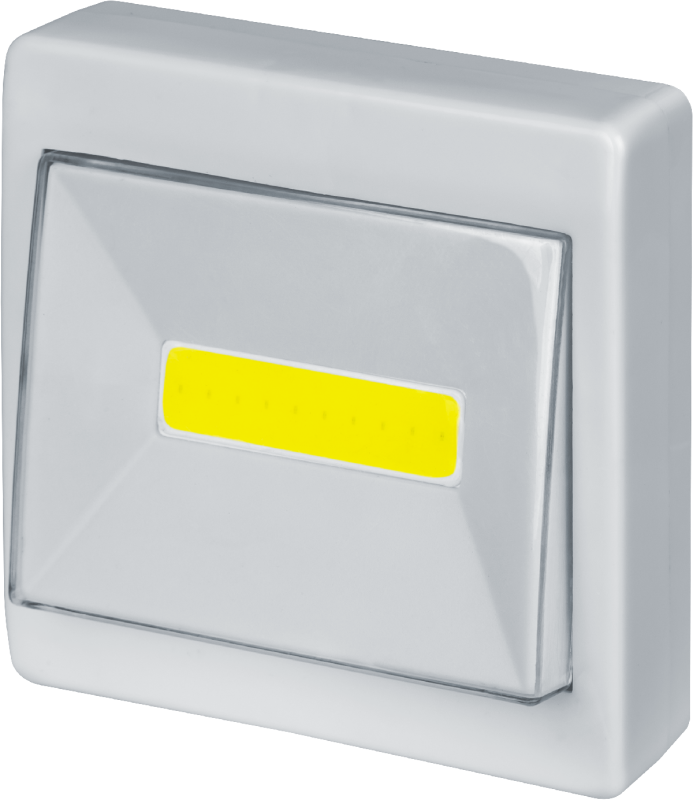 Фонарь 14 231 NPT-PL03-3AAA пласт. пушлайт 1COB LEDx3Вт 1реж. Navigator 14231